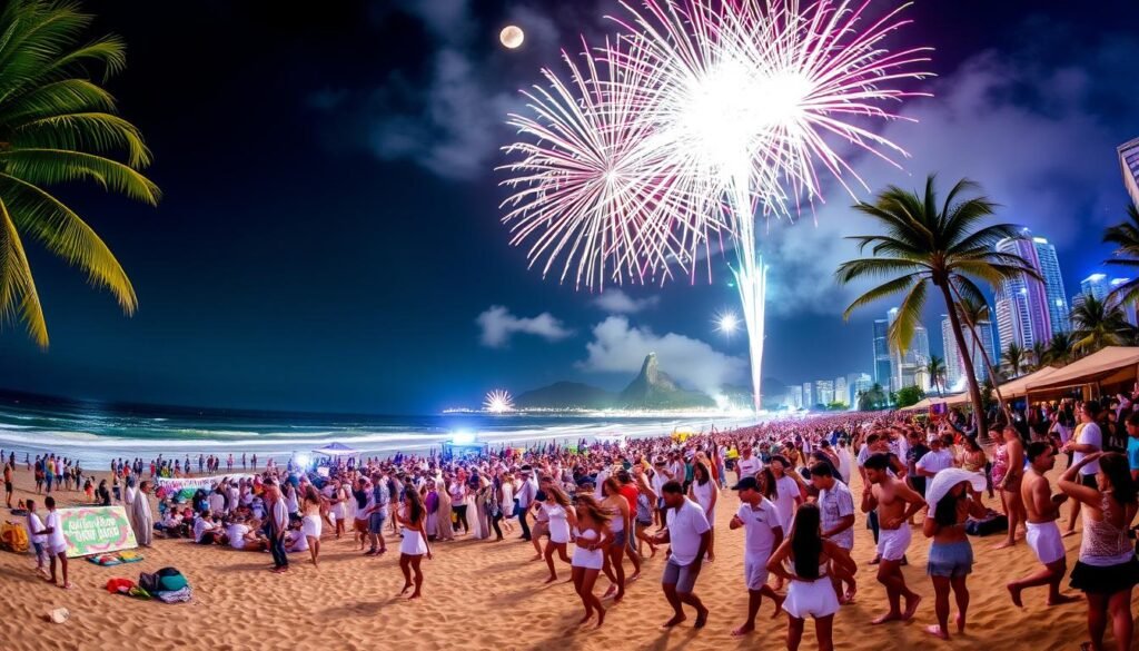 Réveillon Carioca Praia de Copacabana