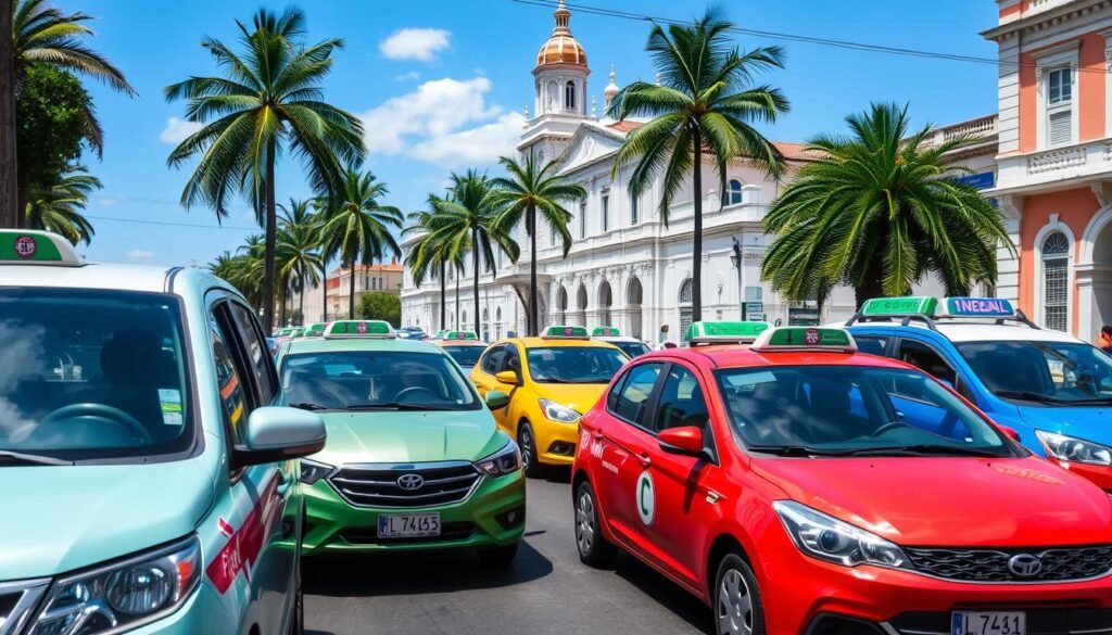 Táxi e Aplicativos de Transporte