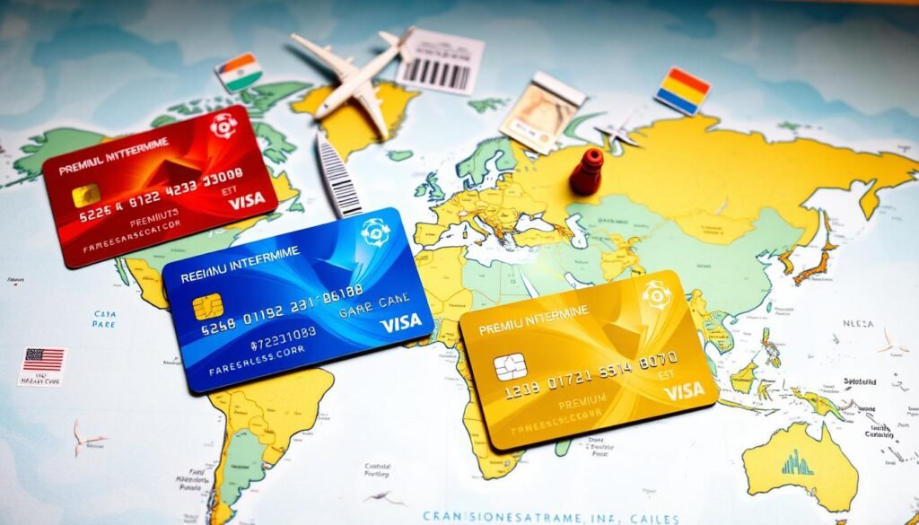 cartões de crédito para viagens internacionais